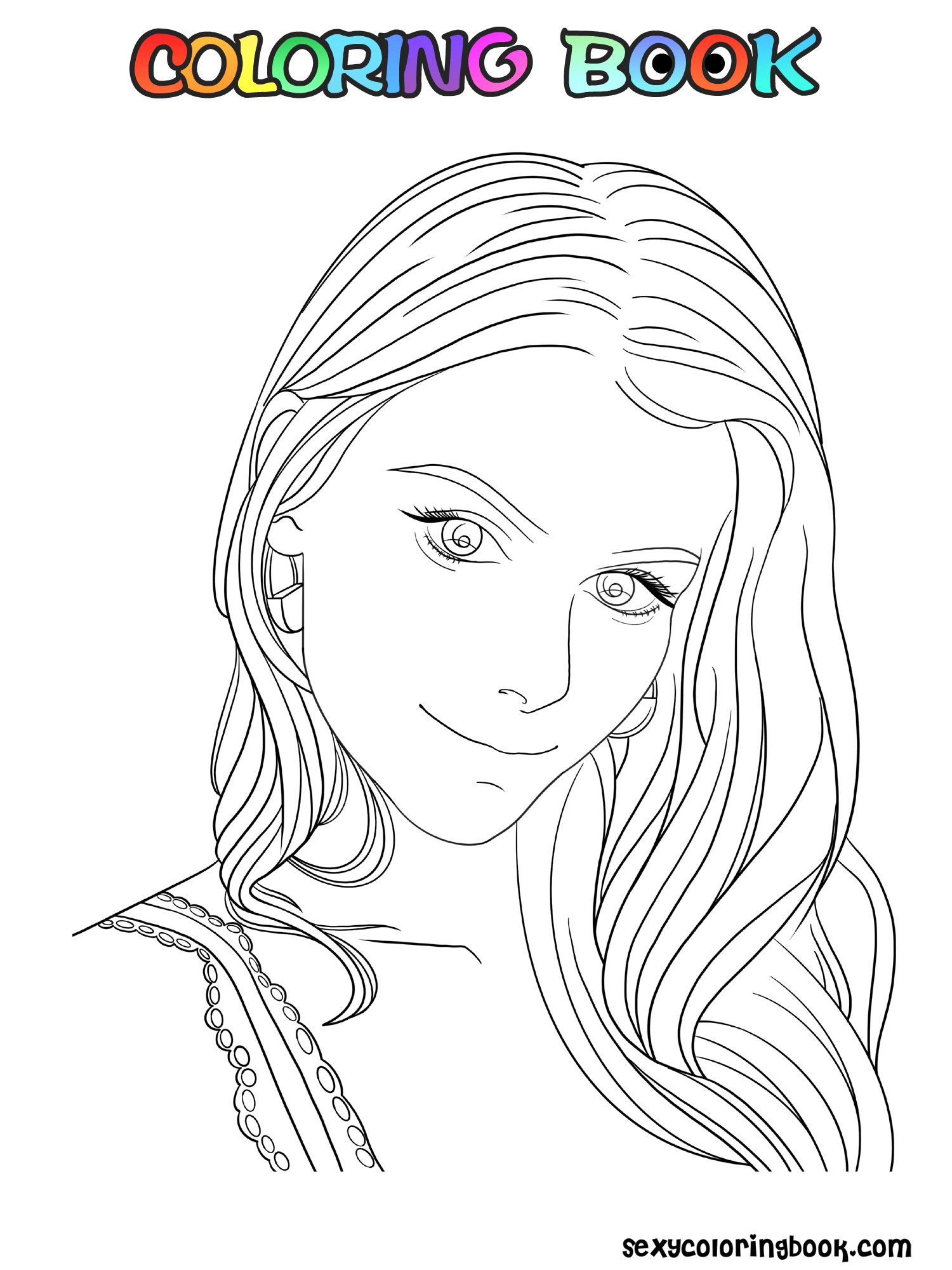 Girl Archives - Sexy Beauty Coloring Book